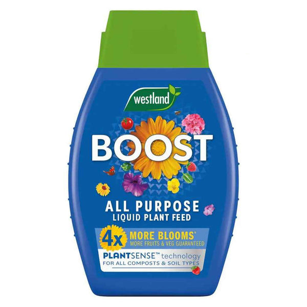 Westland Boost All Purpose Liquid Plant Feed 1L for 4x more blooms, suitable for all plants and composts – Keans Claremorris