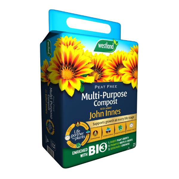 Westland Peat Free Multi Purpose Compost & John Innes 25L Keans Claremorris