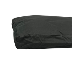 Coco Waterproof Large Grey Plain Cushion, durable outdoor seating accessory from Keans Claremorris
