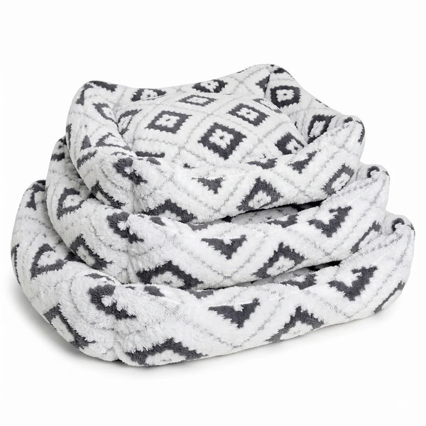 Wiggle & Wander - Dog Bed - Boho Grey Keans Claremorris