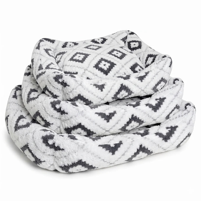 Wiggle & Wander - Dog Bed - Boho Grey Keans Claremorris