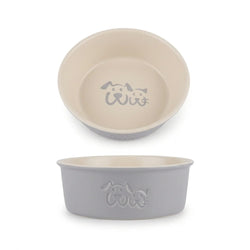 Wiggle & Wander - Dog Bowl - Grey Keans Claremorris