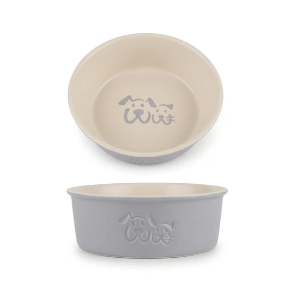 Wiggle & Wander - Dog Bowl - Grey Keans Claremorris