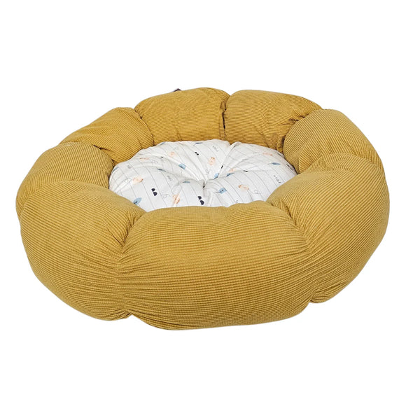 Wiggle & Wander - Flower Pet Bed - Yellow 55x15cm Keans Claremorris