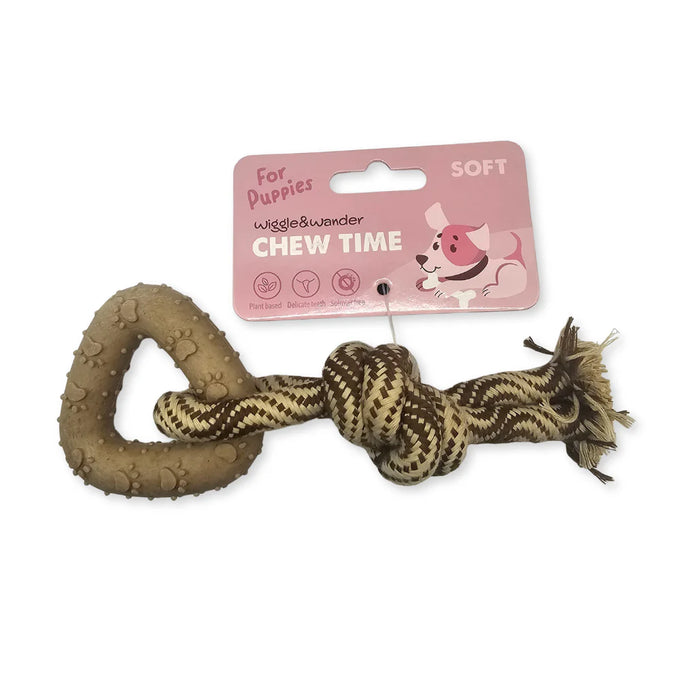 Wiggle & Wander Bamboo Chew - Puppy & Small Breed Triangle Keans Claremorris