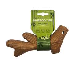 Wiggle & Wander Bamboo Time Chew - Antler - Large Keans Claremorris