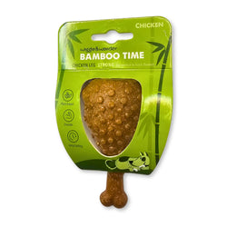 Wiggle & Wander Bamboo Time Chew - Chicken Leg Keans Claremorris