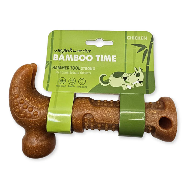 Wiggle & Wander Bamboo Time Chew - Hammer Tool Keans Claremorris