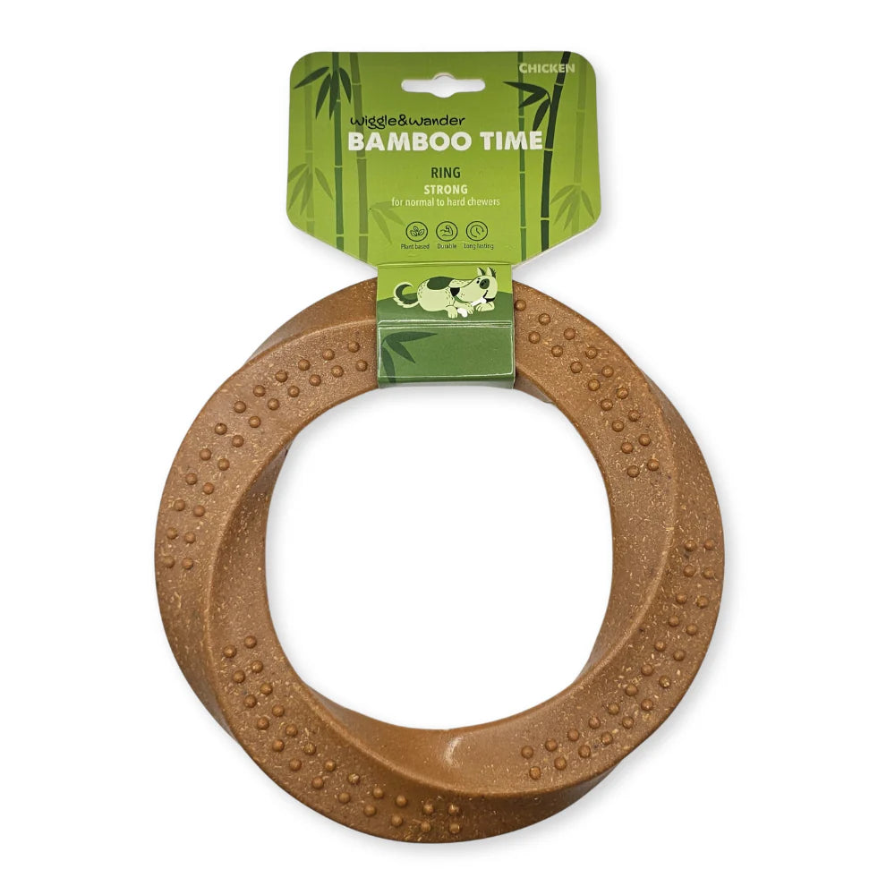 Wiggle & Wander Bamboo Time Chew - Ring Keans Claremorris