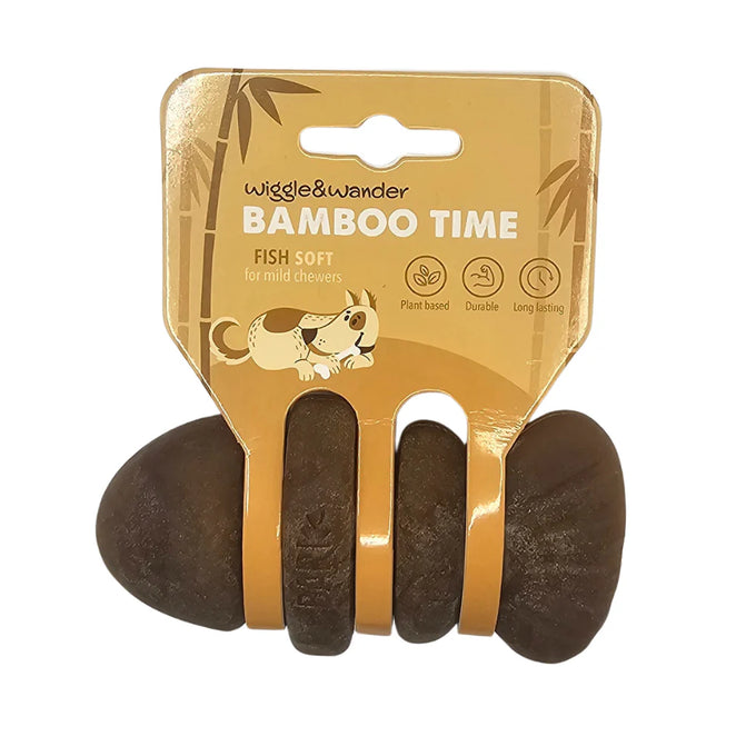 Wiggle & Wander Bamboo Time Chew - Soft Fish Keans Claremorris