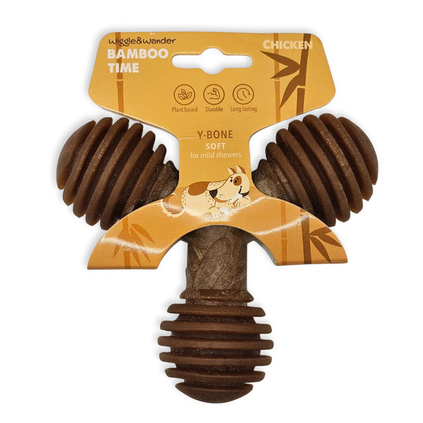 Wiggle & Wander Bamboo Time Chew - Soft X Bone Keans Claremorris