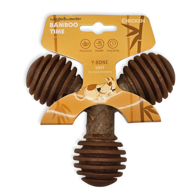 Wiggle & Wander Bamboo Time Chew - Soft X Bone Keans Claremorris