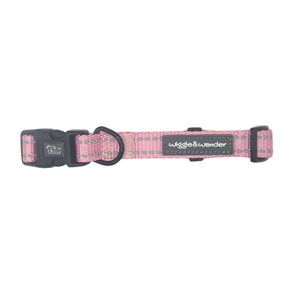 Wiggle & Wander Nylon Collar Pink Keans Claremorris
