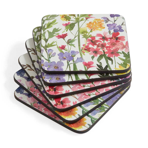 Wildflowers Coasters - Set of 6 Keans Claremorris