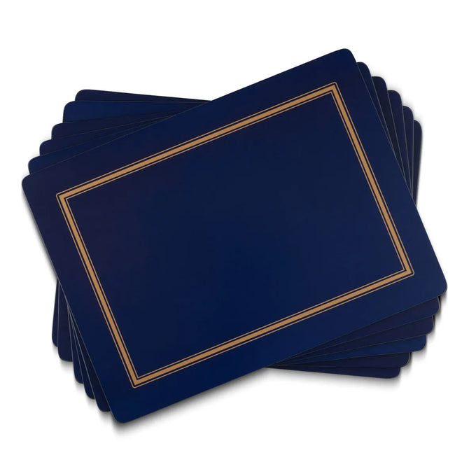 Pimpernel Classic Midnight Placemats s/6 - Image 1