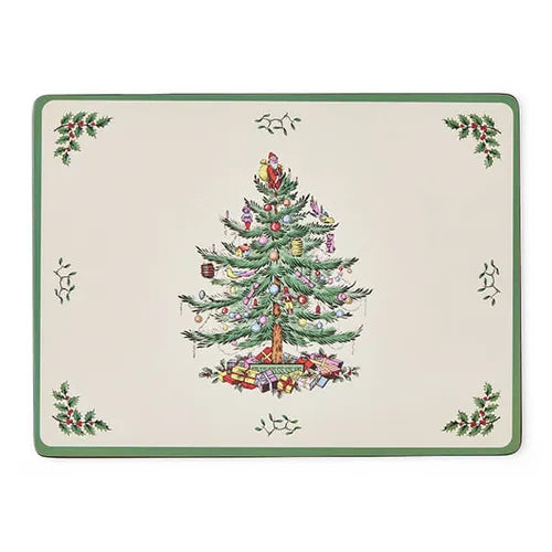Christmas Tree Large Placemat Set of 4 Keans Claremorris