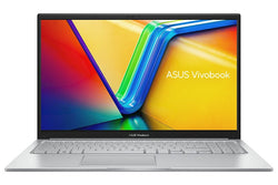 ASUS Vivobook 15 X1504 laptop, 15.6" FHD, Intel i7-1255U, 16GB RAM, 512GB SSD, Cool Silver, available at Kean’s Claremorris