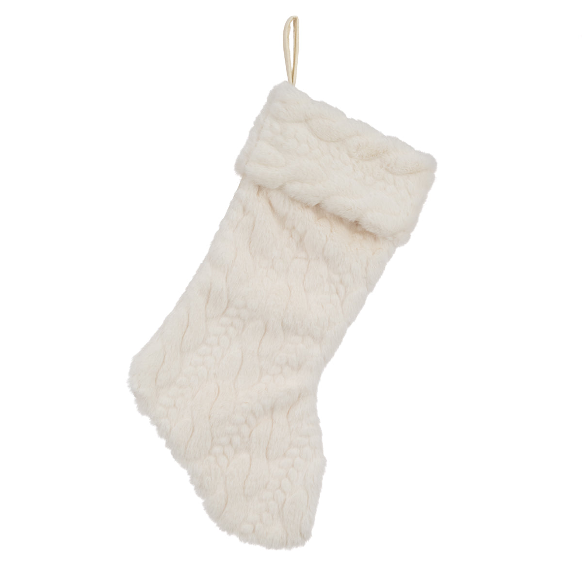 Faux Fur Stocking 48cm - Image 1