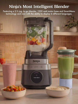 Ninja CrushBoss 2-in-1 Blender Duo with BlendBoss Tumbler – Onyx | LB301UKBK