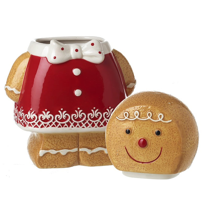 Gingerbread Girl Jar – 25.5cm - Image 2