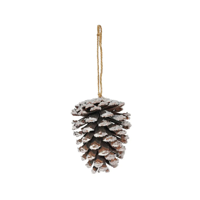 Natural snowy cone hanger 11cm - Image 1