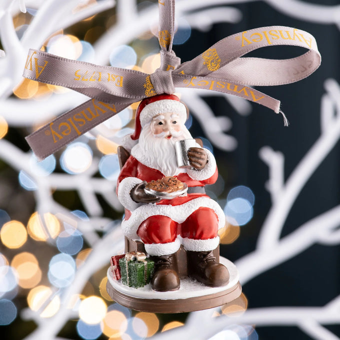 Christmas Santa Milk & Cookies Figurine - Image 2