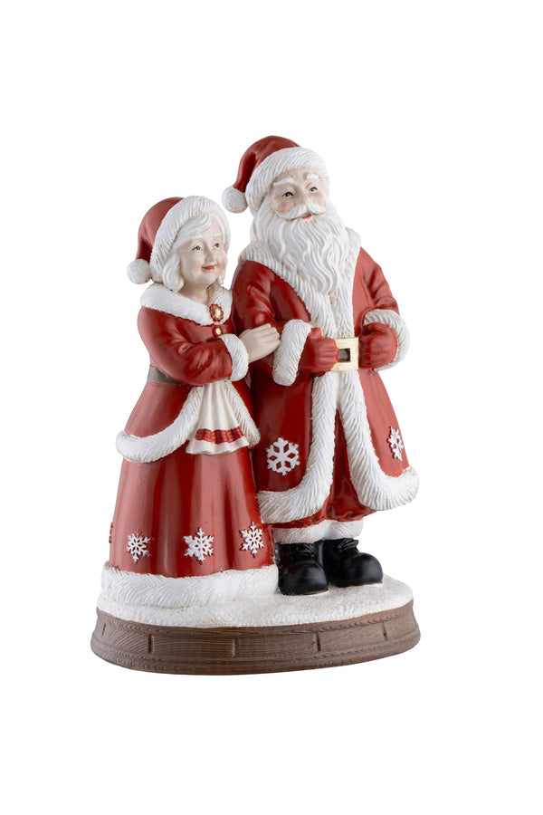 Aynsley Mr & Mrs Claus Figurine