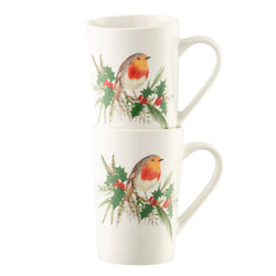 Aynsley Robin Latte Mugs – Set of 2