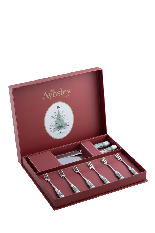 Christmas Little Robin Christmas Tree Pastry Set