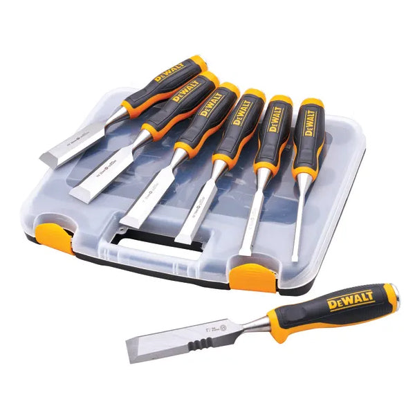 DeWalt 6 Piece Chisel Set With Free Chisel Knife | XMS25CHISEL