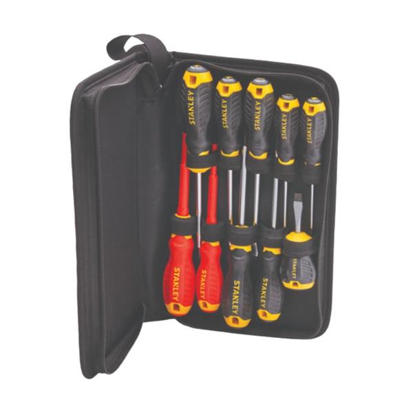 Stanley 10 Piece Screwdriver Set | XMS25SDSET10 - Image 1