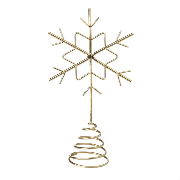 Metal Star Tree Topper – 24.5cm