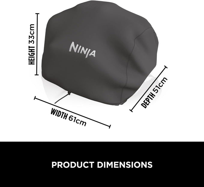 Ninja Woodfire XL Grill Cover, Black | XSKOGXLCVREU - Image 2