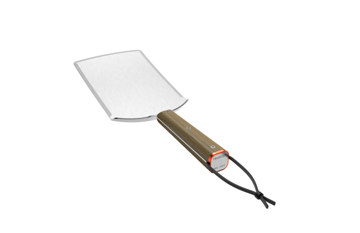 Traeger Large Cut BBQ Spatula for grilling, durable design - available at Keans Claremorris