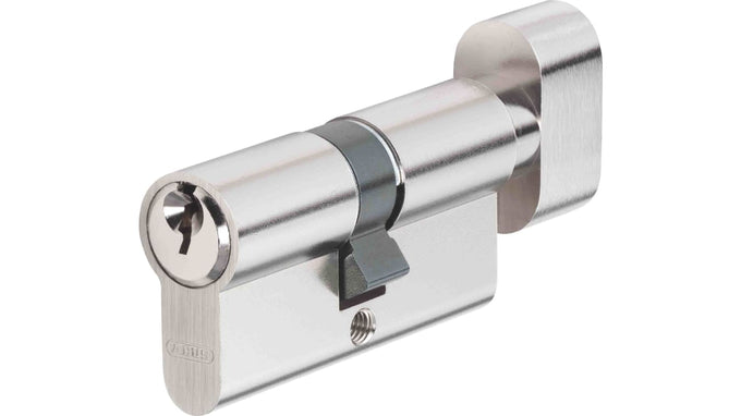 Abus Ke50N 30/30mm Euro Cylinder with 5-pin paracentric key, rust-free, high security door lock - Keans Claremorris