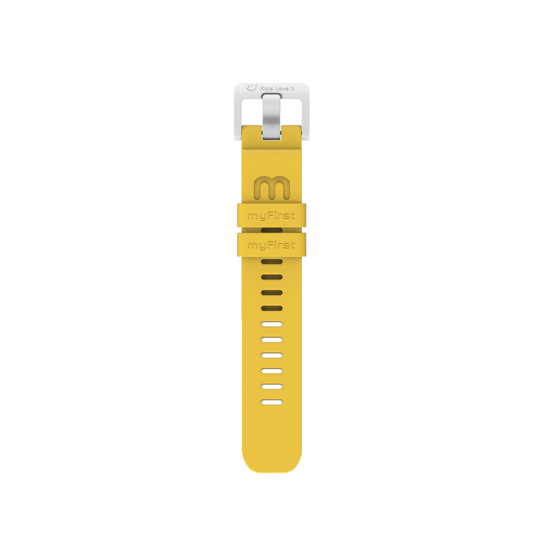 Yellow quick-release watch strap for myFirst Fone S3/S3+/R2, kids' style accessory - Keans Claremorris