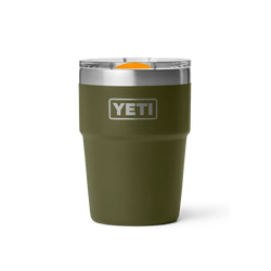 Yeti Rambler 16 Oz Stackable Cup Olive/King Crab Keans Claremorris