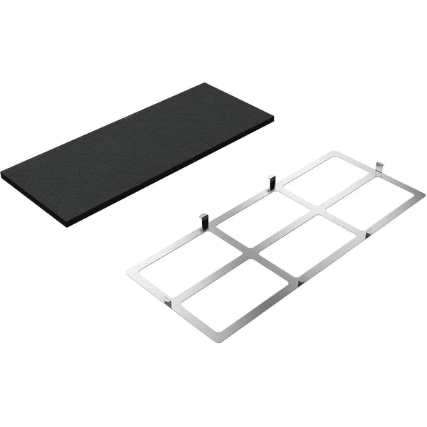 Neff Recirculation Kit with Active Carbon Filter & Stainless Steel Grille for ductless cooker hoods – available at Kean’s