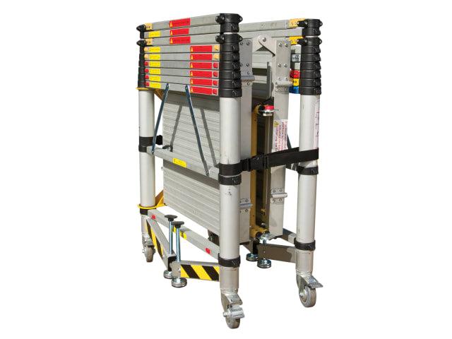 Teletower Aluminium Telescopic Scaffold Tower with Toeboards – lightweight, adjustable, durable | Keans Claremorris