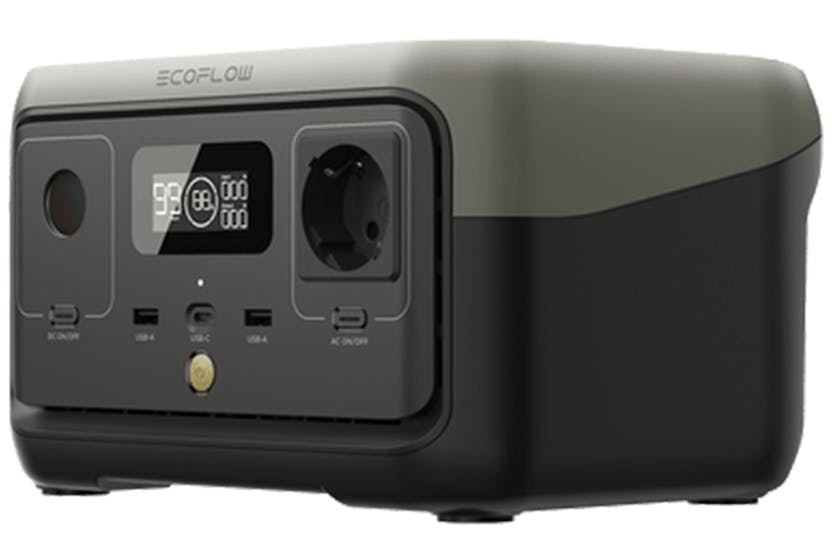 EcoFlow River 2 Portable Power Station ZMR600-B-UK compact battery pack for outdoor use, available at Keans Claremorris