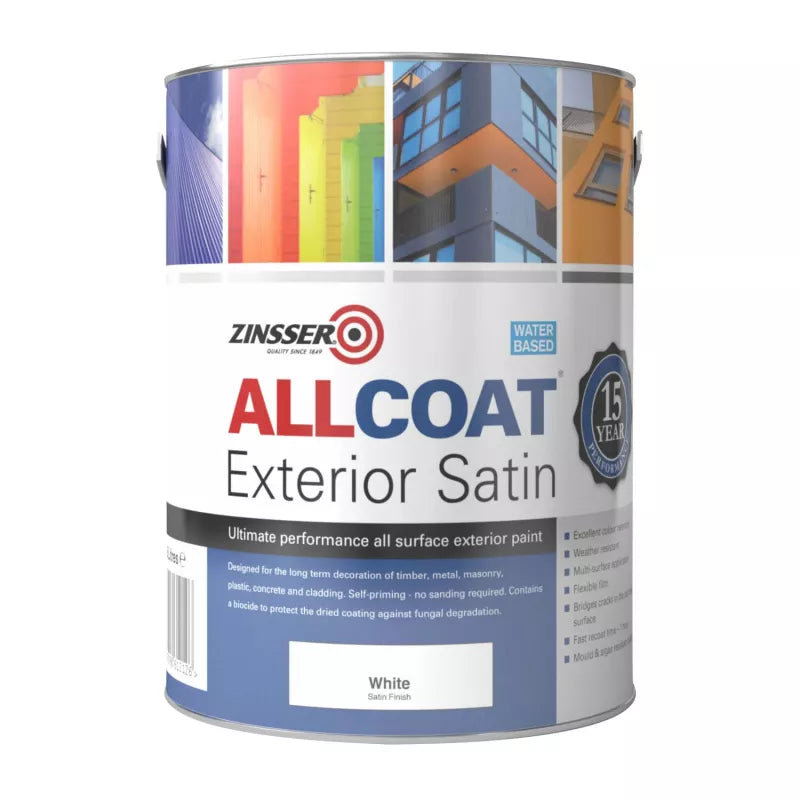 Zinsser Allcoat Exterior Black 2.5Ltr Keans Claremorris