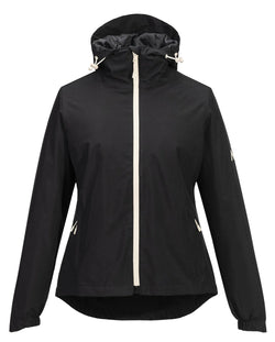 Portwest Ladies - Clonbur Fleece Lined Rain Jacket Black Keans Claremorris