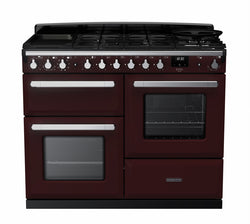 Rangemaster Dual Fuel Estel Deluxe 110cm Chrome Trim