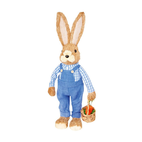 Gregory Rustic Rabbit with Blue Jacket 80cm
