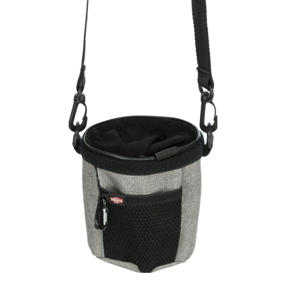 Baggy Twist Treat with poop bag dispenser, clip, karabiner, neoprene/polyester, 11x14 cm – Keans Claremorris