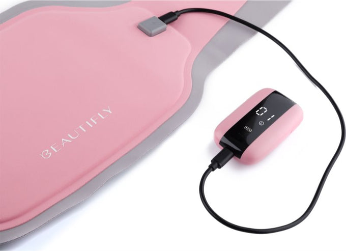 Beautifly ABS Tens Sculptor EMS Belt Pink for Body Pain Relief, E71026736 - Available at Keans Claremorris