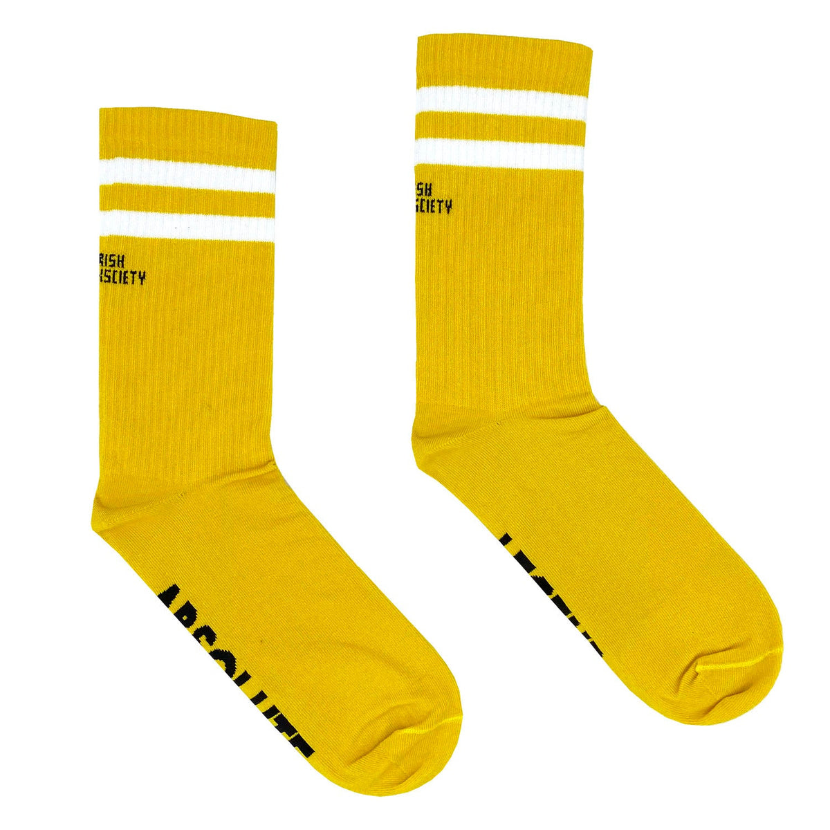 Absolute Legend yellow sneakers, sizes 8-12, trendy and comfortable footwear by Keans Claremorris, also in white, turquoise,