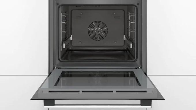 Bosch Pyro Multifunction Single Oven Series 6 with Meatprobe – efficient cooking, available at Keans Claremorris