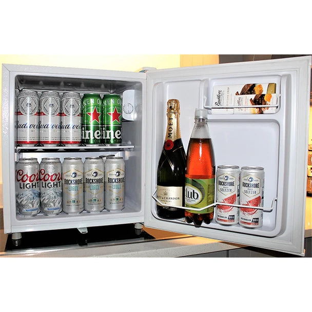 Adamo Table Top Larder White Fridge With Lock | BC51C - Image 2