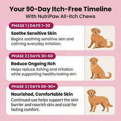 Nutri Paw All Itch & Immunity Treats for Dogs – 120 Soft Chews